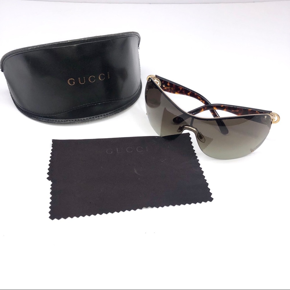 Gucci 2808 Havana Crystal Sunglasses